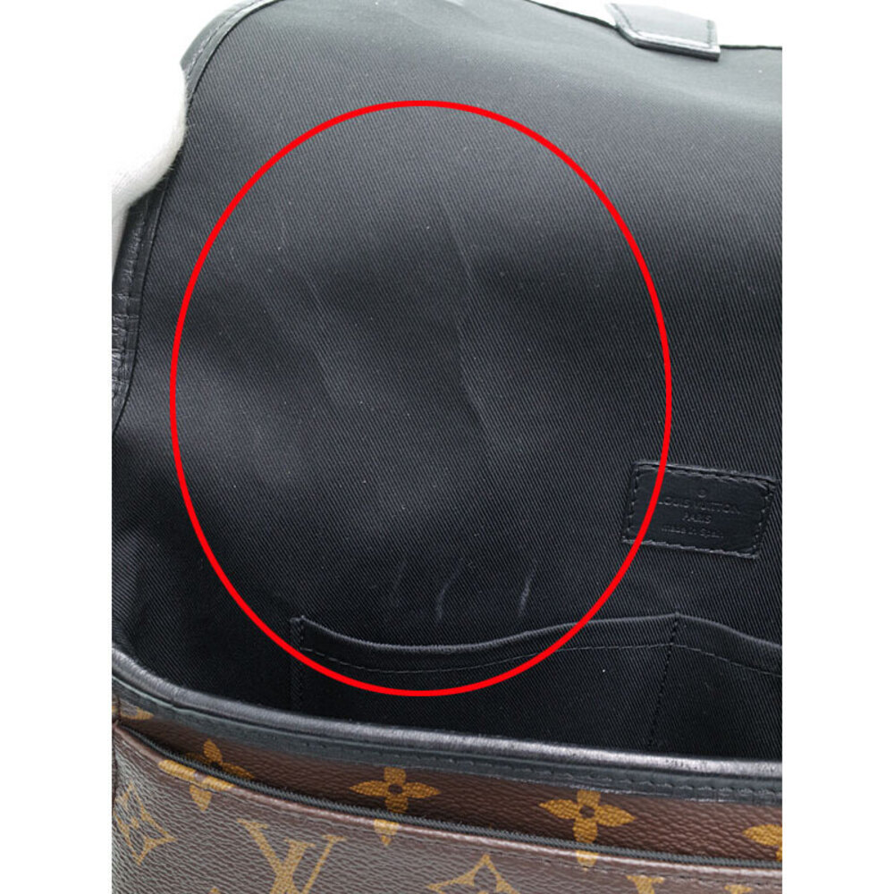 Louis Vuitton Monogram Macassar Magnetic Messenger Bag Shoulder - Picture 4 of 8
